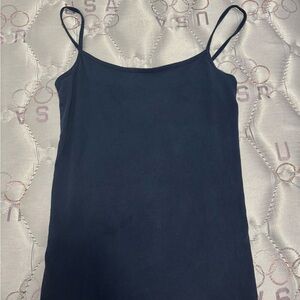 Aeropostale Blue Fitted Camisole Tank Top